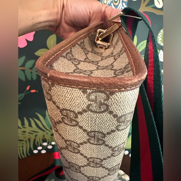 GUCCI Bundle ♥️💚 Ophidia Clutch GG Coated Canvas w Rare Interior & Wallet - Picture 12 of 15
